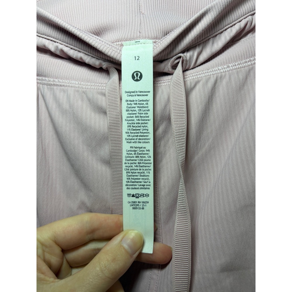 NEW Lululemon Dance Studio High-Rise Short 3.5 12 Pink Haze W7CEPS Athleisure - Picture 7 of 10